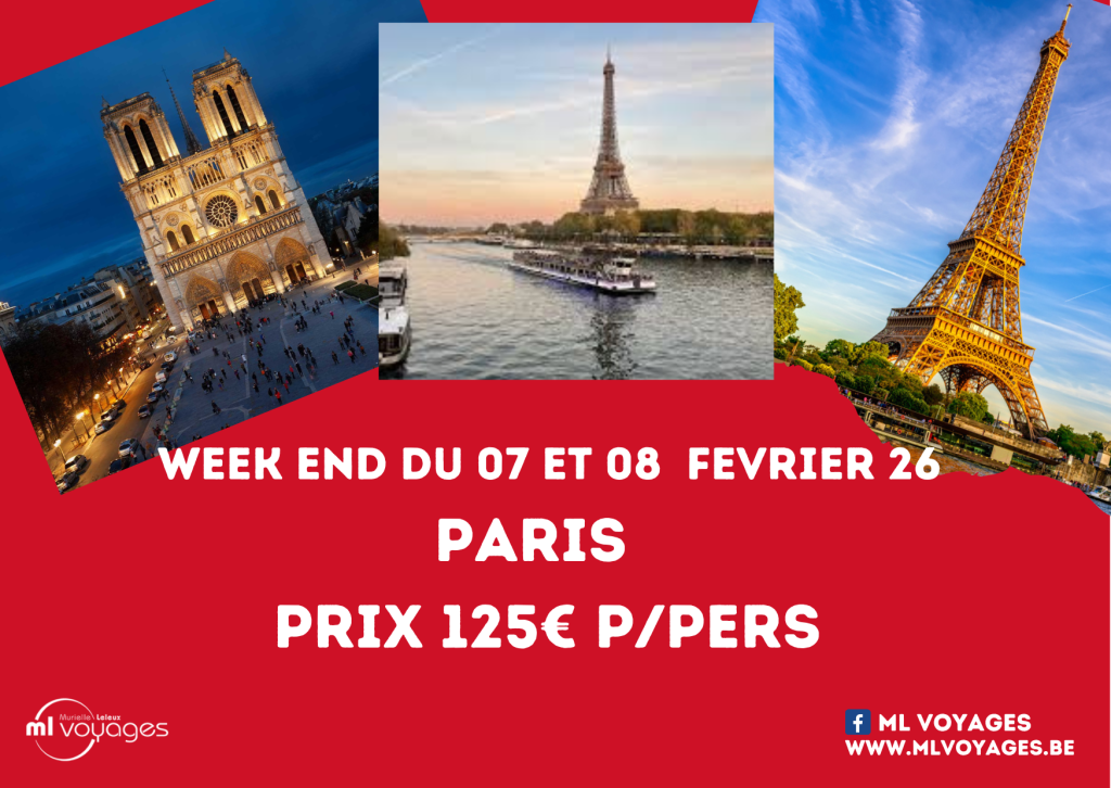 Week end à Paris 